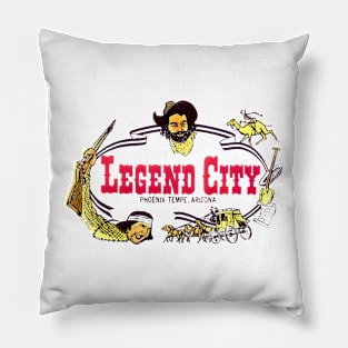 Legend City Amusement Park - Phoenix / Tempe, Arizona Pillow