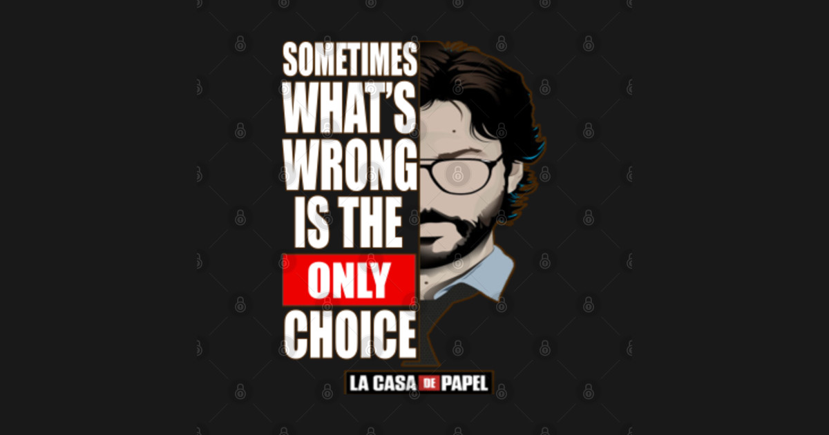 El Professor Money Heist Quote La Casa De Papel El Profesor Profesor