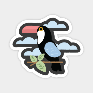 Happy Toucan Bird Magnet