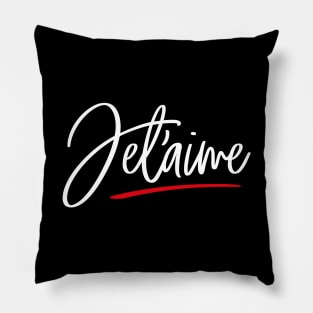 Je t'aime (I love you) Pillow