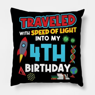 4. Birthday - Science Birthday Pillow