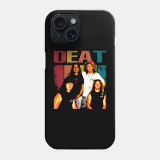 Sonic Carnage Deat Band Tees that Echo the Roar of Metal Titans Phone Case