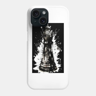 Bishop Chess Ink Painting Phone Case