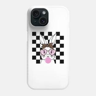 Leopard Easter Bunny Rabbit Happy Easter Day Phone Case