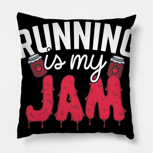 running Pillow by CurlyDesigns