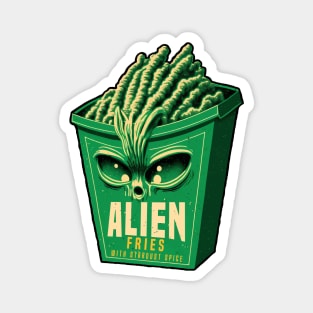 Alien Fries With Stardust Spice Magnet