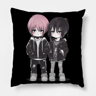 Kawaii Emo Pillow