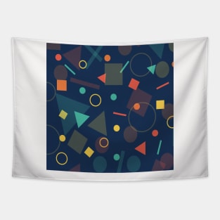 Cool Pattern Neck Gator Geometric Shapes Pattern Tapestry