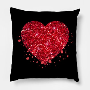 Red heart: sweetheart Pillow