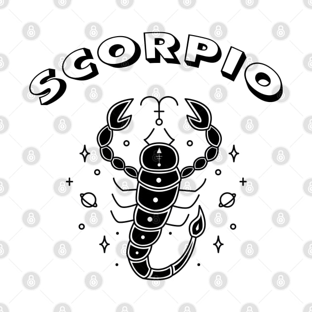 Scorpio Astrology Sign by GPrez Designs