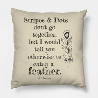 Stripes & Dots Pillow