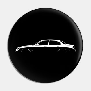 Jaguar S-Type Silhouette Pin