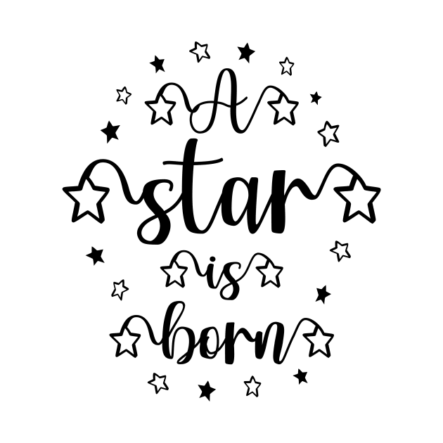 A Star is Born starry design by LTFRstudio