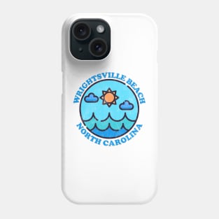 Wrightsville Beach, NC Summertime Vacationing Ocean Skyline Phone Case