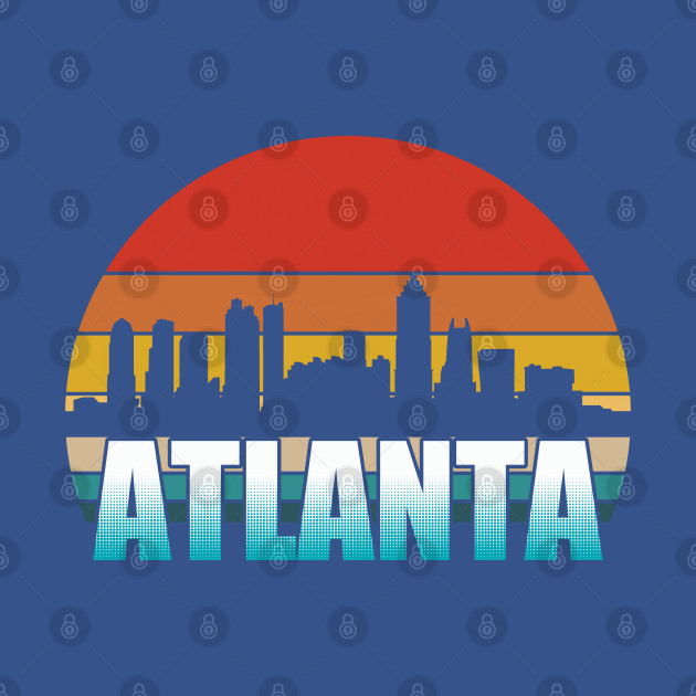 Disover Atlanta - Atlanta Skyline - Atlanta - T-Shirt