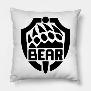 BEAR escape from tarkov (Black) Pillow