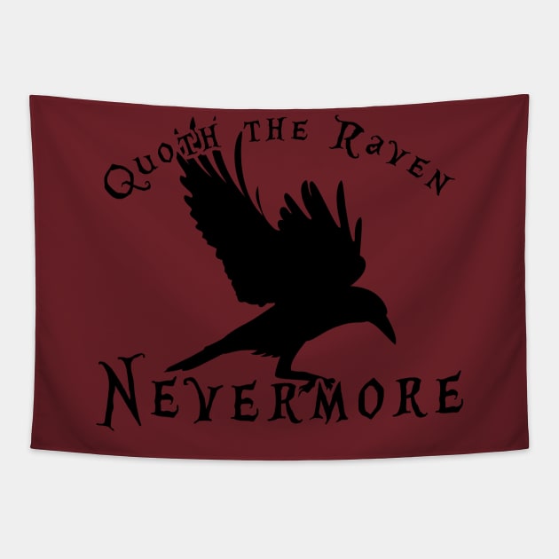 Nevermore Tapestry by Kaztiel