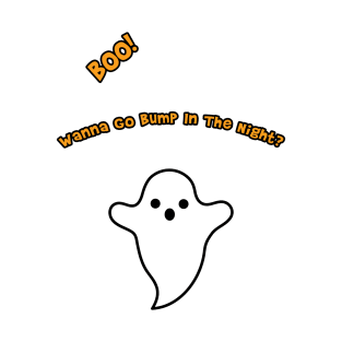 Boo Ghost For Halloween T-Shirt