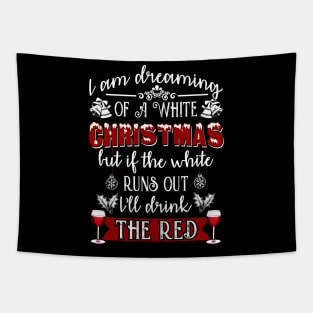 I am dreaming of a white christmas Tapestry