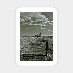 Dungeness 'Sheds' Magnet