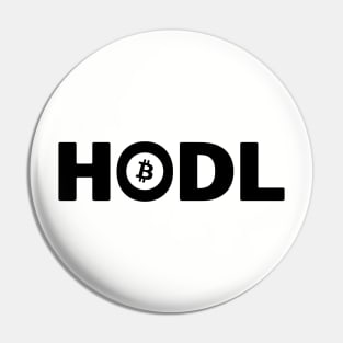 HODL Bitcoin Pin