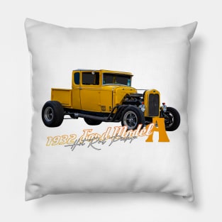 1932 Ford Model A Hot Rod Pickup Pillow