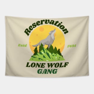 Lone Wolf Tapestry