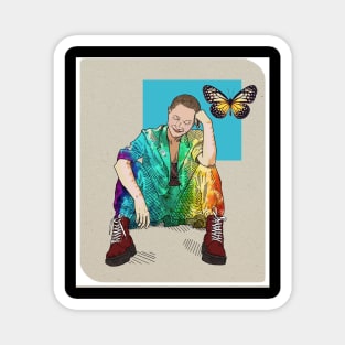 Rainbow Suit Dom Magnet