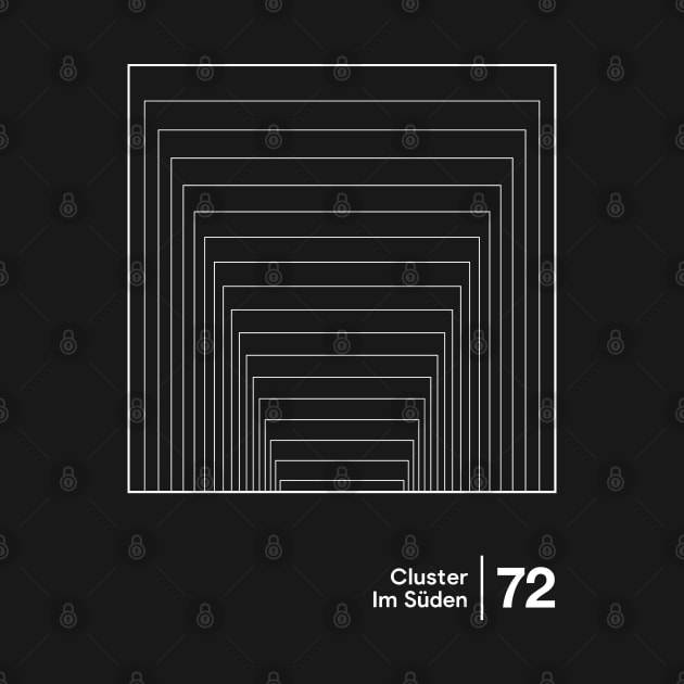 Cluster - Original Minimal Style Graphic Artwork Design by saudade