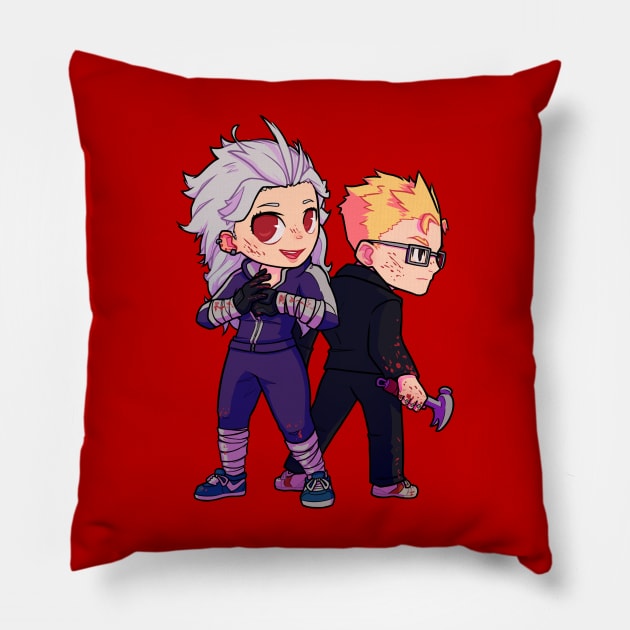 Noi and Shin Pillow by Susto