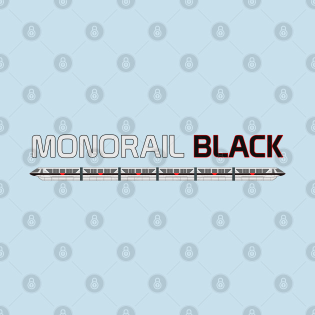 Discover Monorail Black - Monorail - T-Shirt