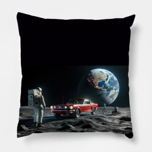 Mustang Earthrise Pillow