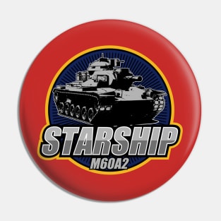 M60A2 Starship Pin