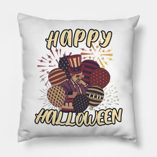 Funny Joe Biden Halloween 4th of July Pillow