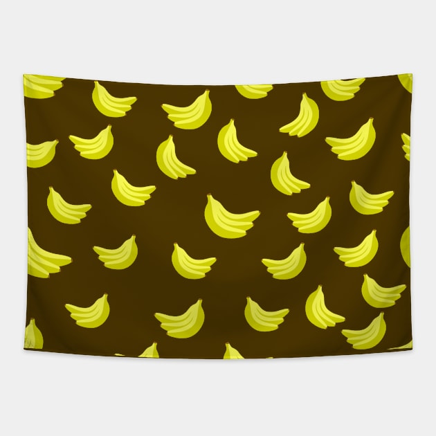 BANANA OH BANANA Tapestry by MufaArtsDesigns