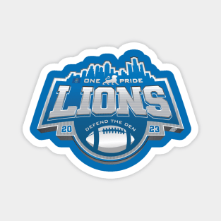 Lions 2023 Season Magnet