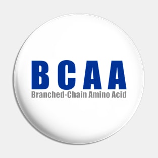 Bodybuilding - Fitness - BCAA Branched-Chain Amino Acid Pin