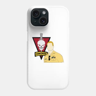 hangman symbol and uniform Phone Case