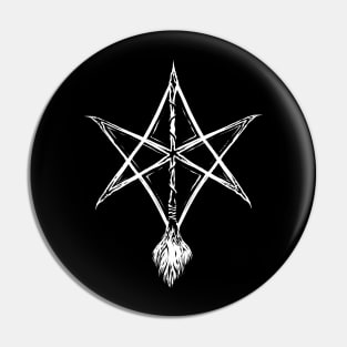 Unicursal Hexagram Pin