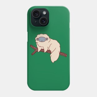 Fluffy Tree Branch Monkey Phone Case