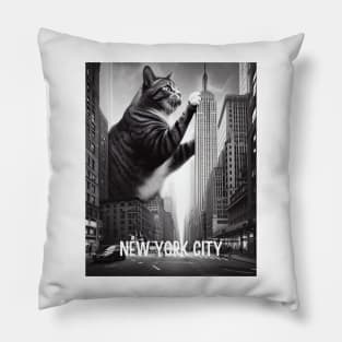 Gigantic NYC Cat Pillow