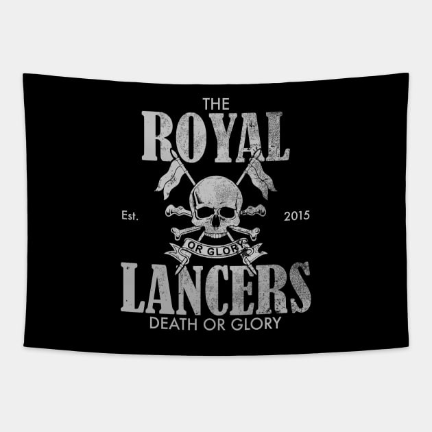 Royal Lancers (distressed) Tapestry by TCP