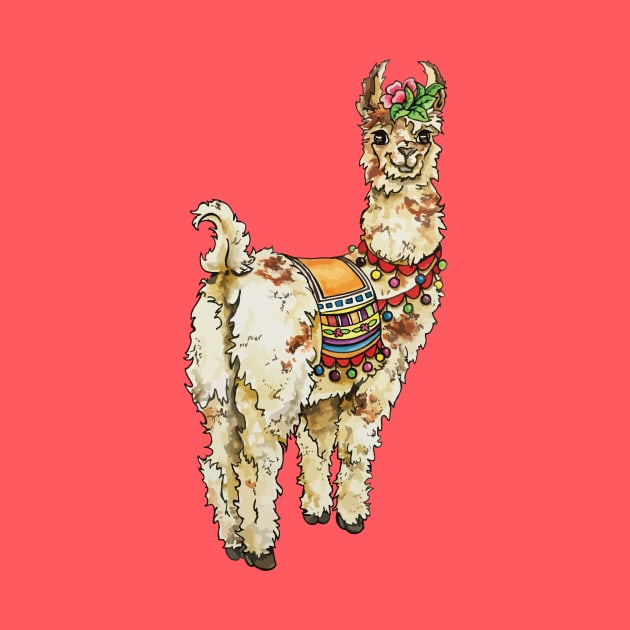 Llama by artfulfreddy