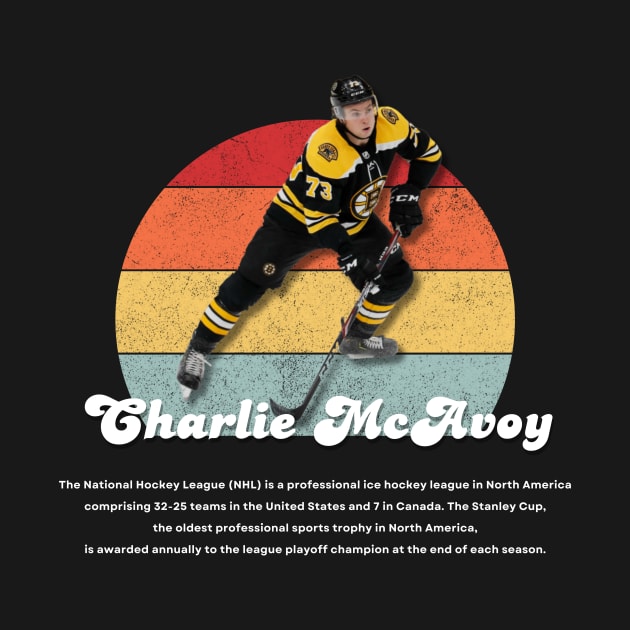 Charlie McAvoy Vintage Vol 01 by Gojes Art