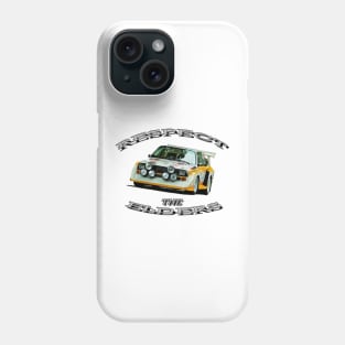 Audi Quattro 'Respect The Elders' Phone Case