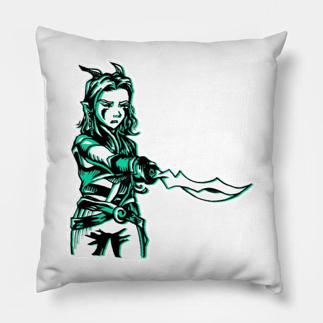 Revenge Pillow by lightsfromspace