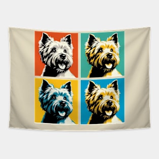 Cairn Terrier Pop Art - Dog Lover Gifts Tapestry