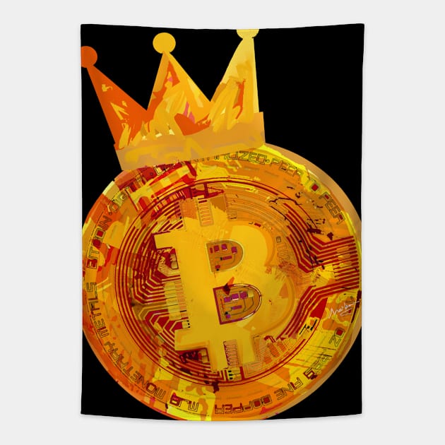 Bitcoin Tapestry by mailsoncello