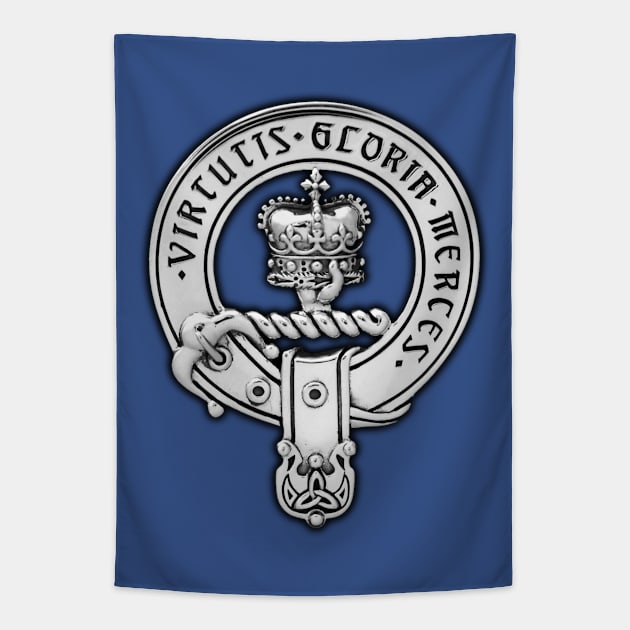 Clan Donnachaidh (Robertson) Crest Badge Tapestry by Taylor'd Designs