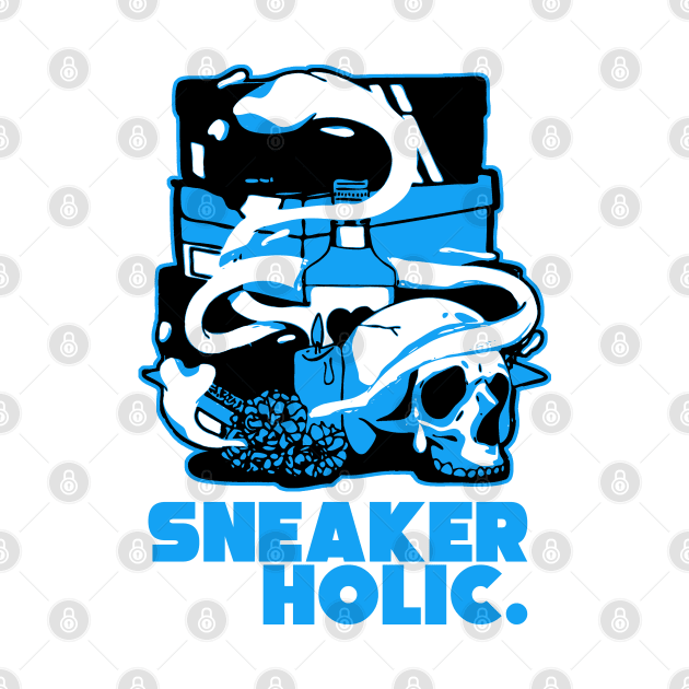 Sneaker Holic Dark Poweder Blue by funandgames